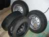 Prodám letní pneu Barum Barillantis 165/70 R13, vzorek 4-5 mm, obuté na plechových discích.