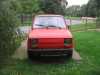 Prodám červený fiat Maluch, r.výroby 1988, typ 650E, vozdidlo bez STK, SPZ v depozitu, v ceně náhradní díly a letní pneu, dobrý stav, garážované