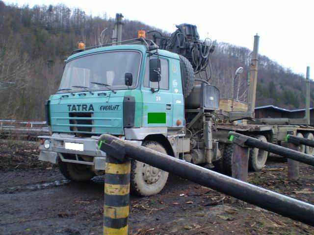 Tatra 815,EURO I, lesovůz s HR