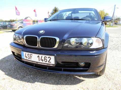 BMW Řada 3 kabriolet 105kW benzin 2002